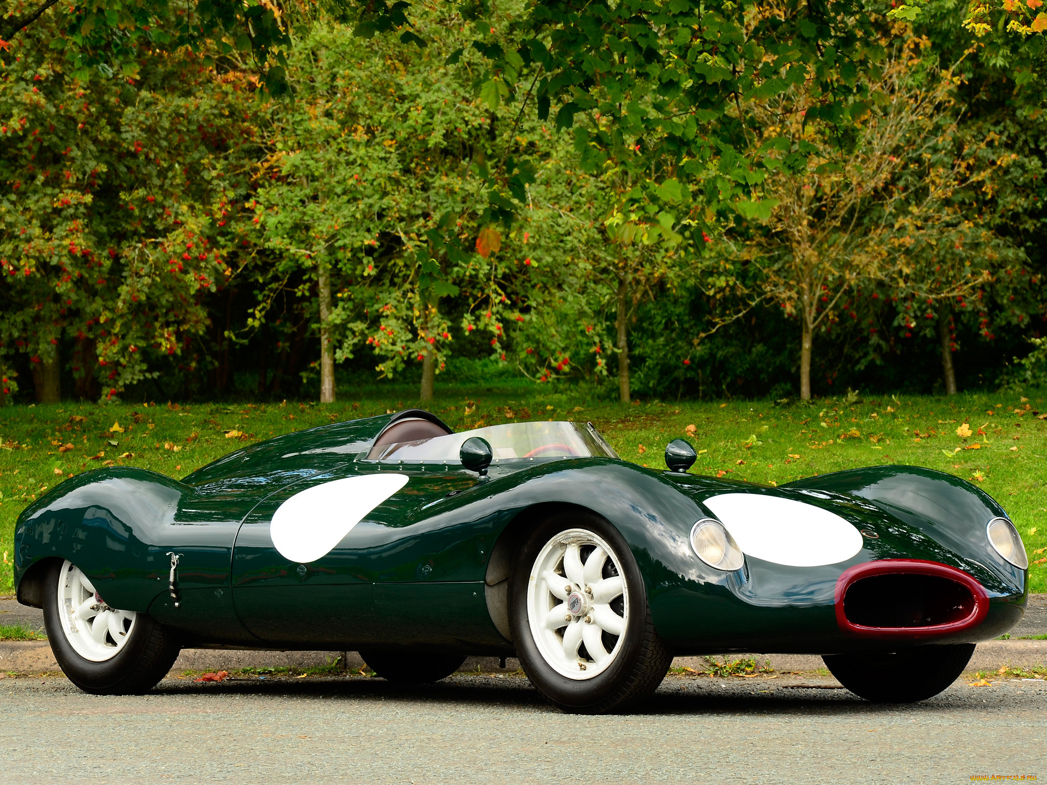 Type 39. Bugatti Cooper. Jaguar d-Type 1956.